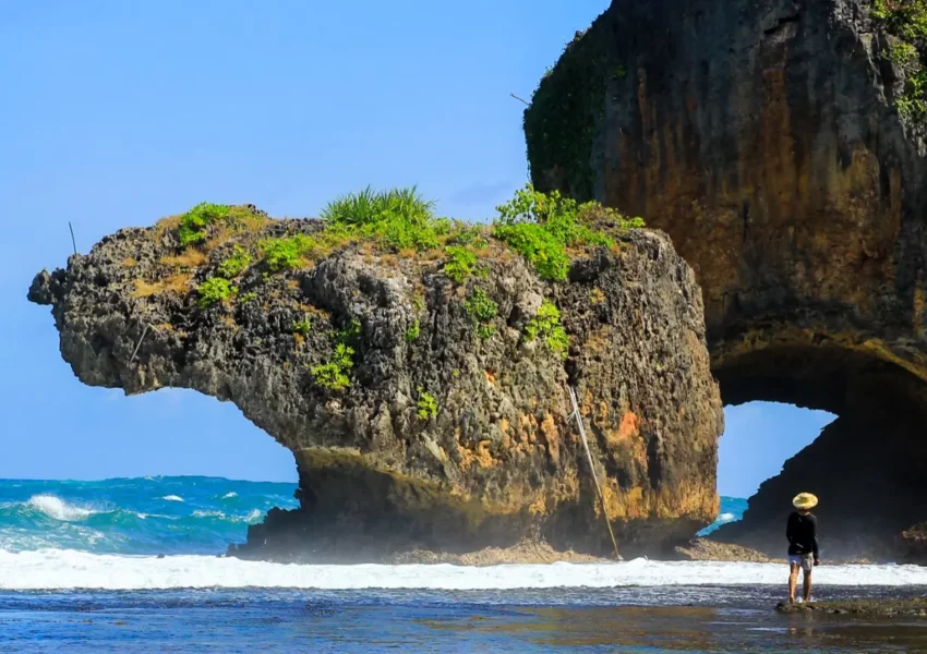 Obyek Wisata Pantai Siung Jogja