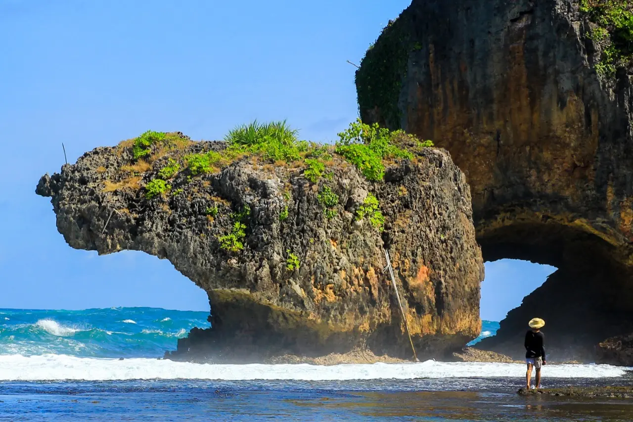 pantai siung jogja gunung kidul